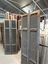 Antique style Shutters in Wood 20-century