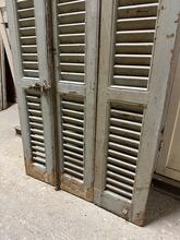 Antique style Shutters in Wood 20-century