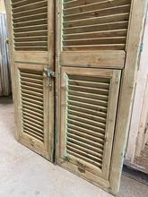 Antique style Antique shutters in wood