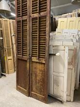 Antique style Antique shutters in wood