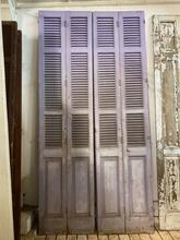 Antique style Antique shutters in wood