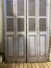 Antique style Antique shutters in wood