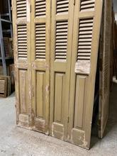 Antique style Antique shutters in wood