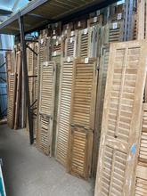 Antique style Antique shutters in wood