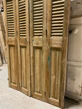 Antique style Antique shutters in wood