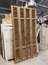 Antique style Antique shutters in wood