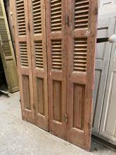 Antique style Antique shutters in wood