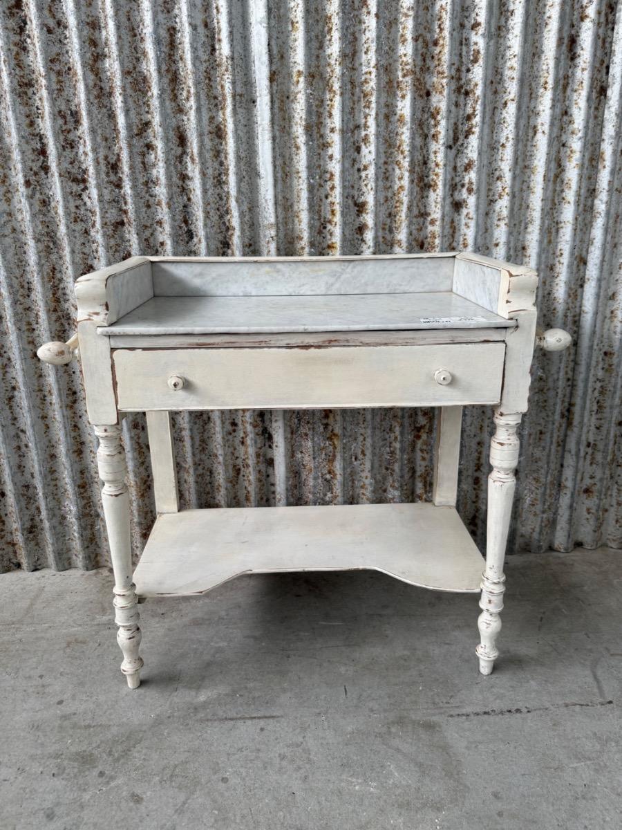 Antique  Sidetable marble