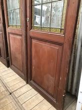 Antique style Antique stained glass doors in Wood and glass