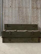 Antique style Storage box in Wood and iron