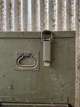 Antique style Storage box in Wood and iron