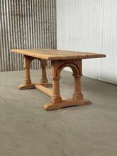 Antique style table in Wood, France 20th Century