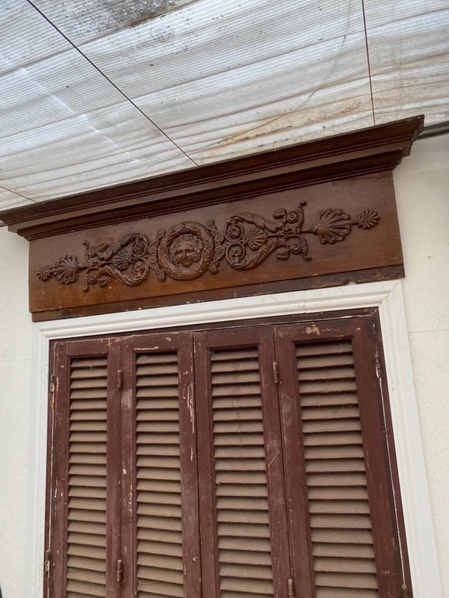 Antique wall decoration