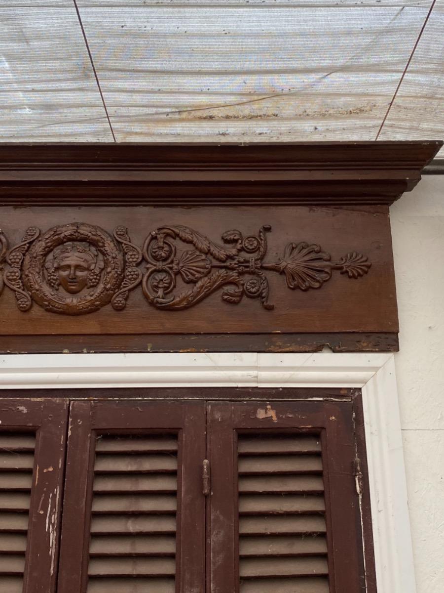 Antique wall decoration