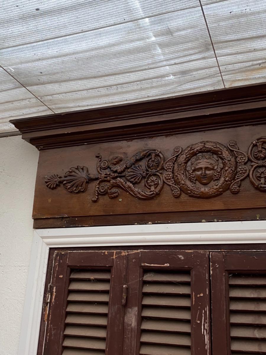 Antique wall decoration