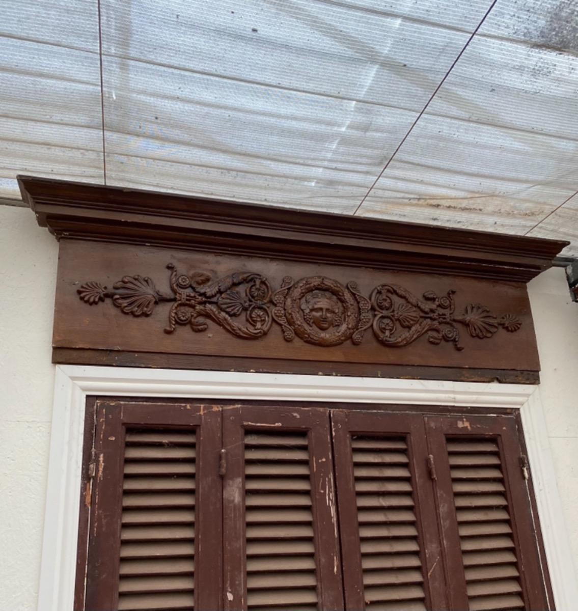 Antique wall decoration