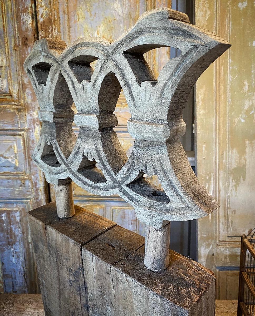 Antique wooden decoration