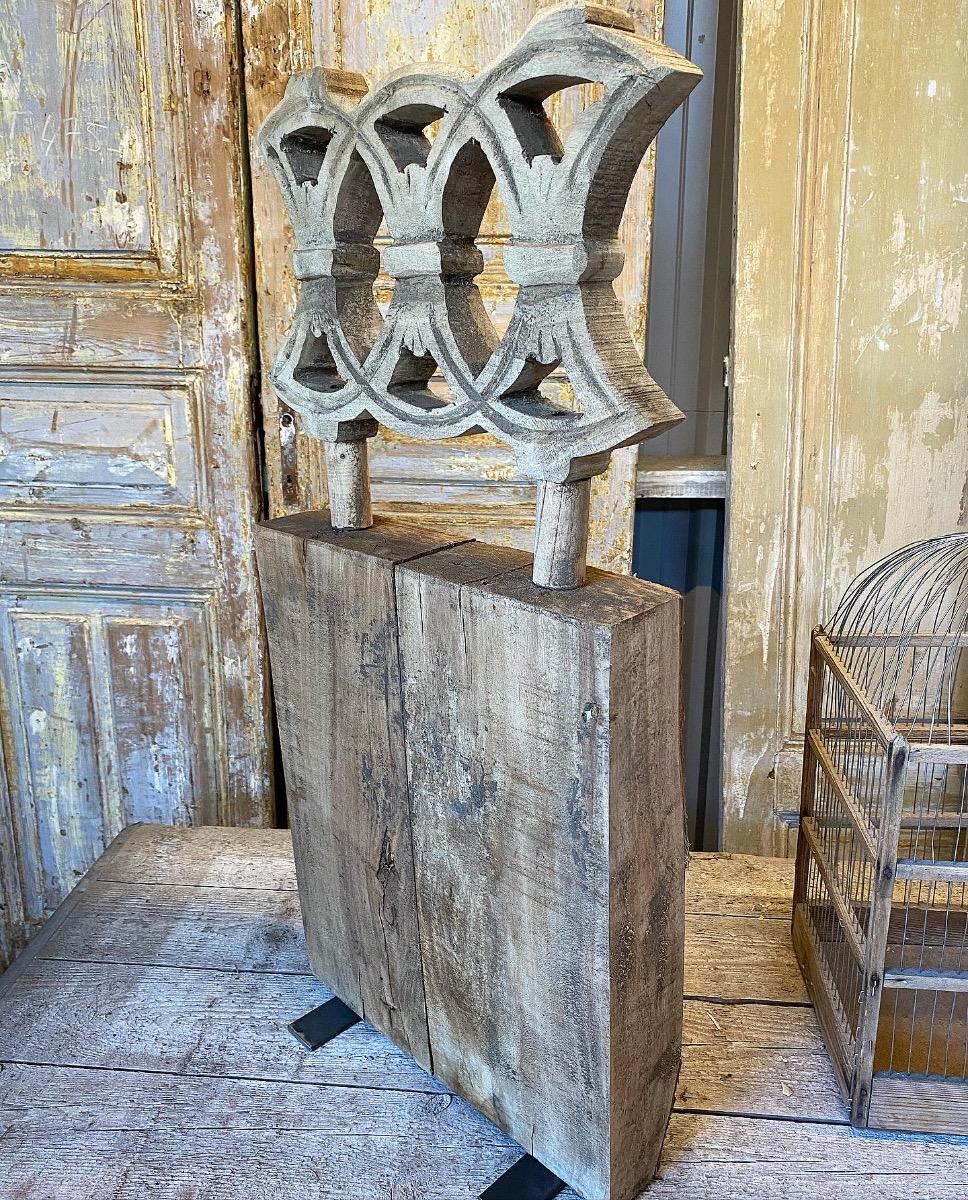 Antique wooden decoration
