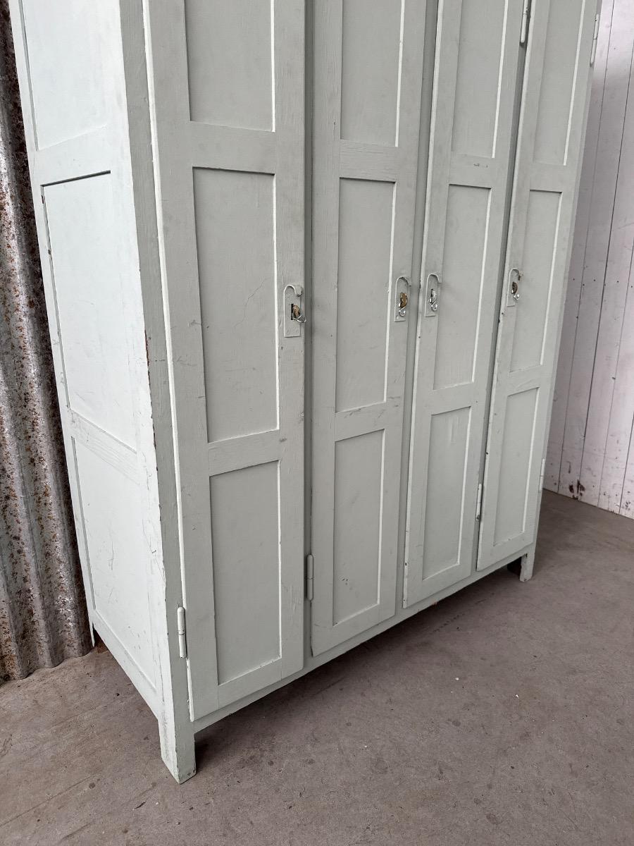 Antique Wooden locker cabinet