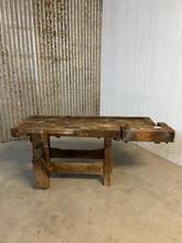 Antique style Antique workbench in wood