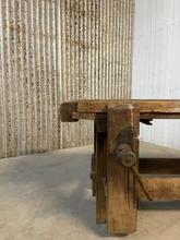 Antique style Antique workbench in wood