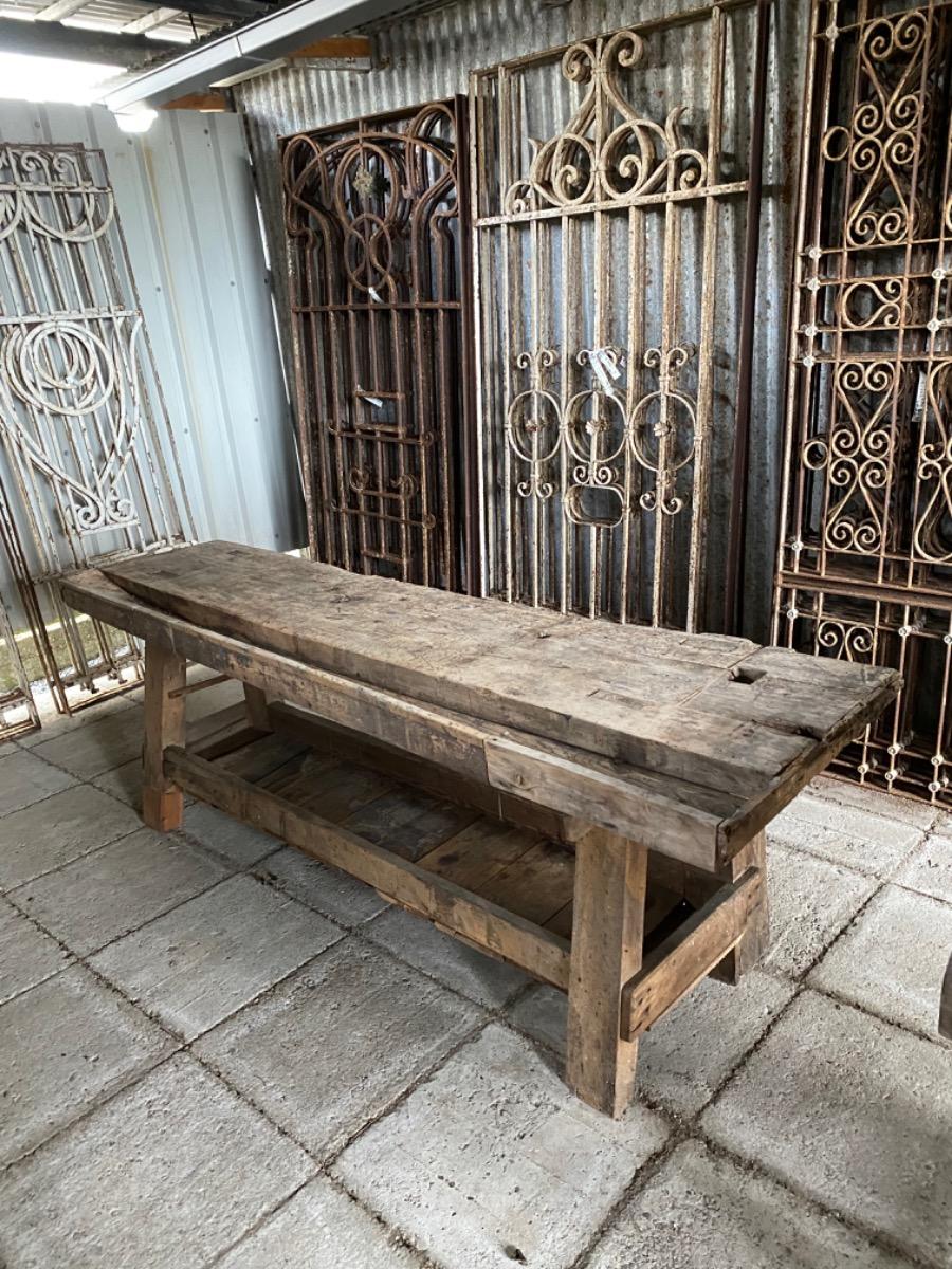 Antique workbench