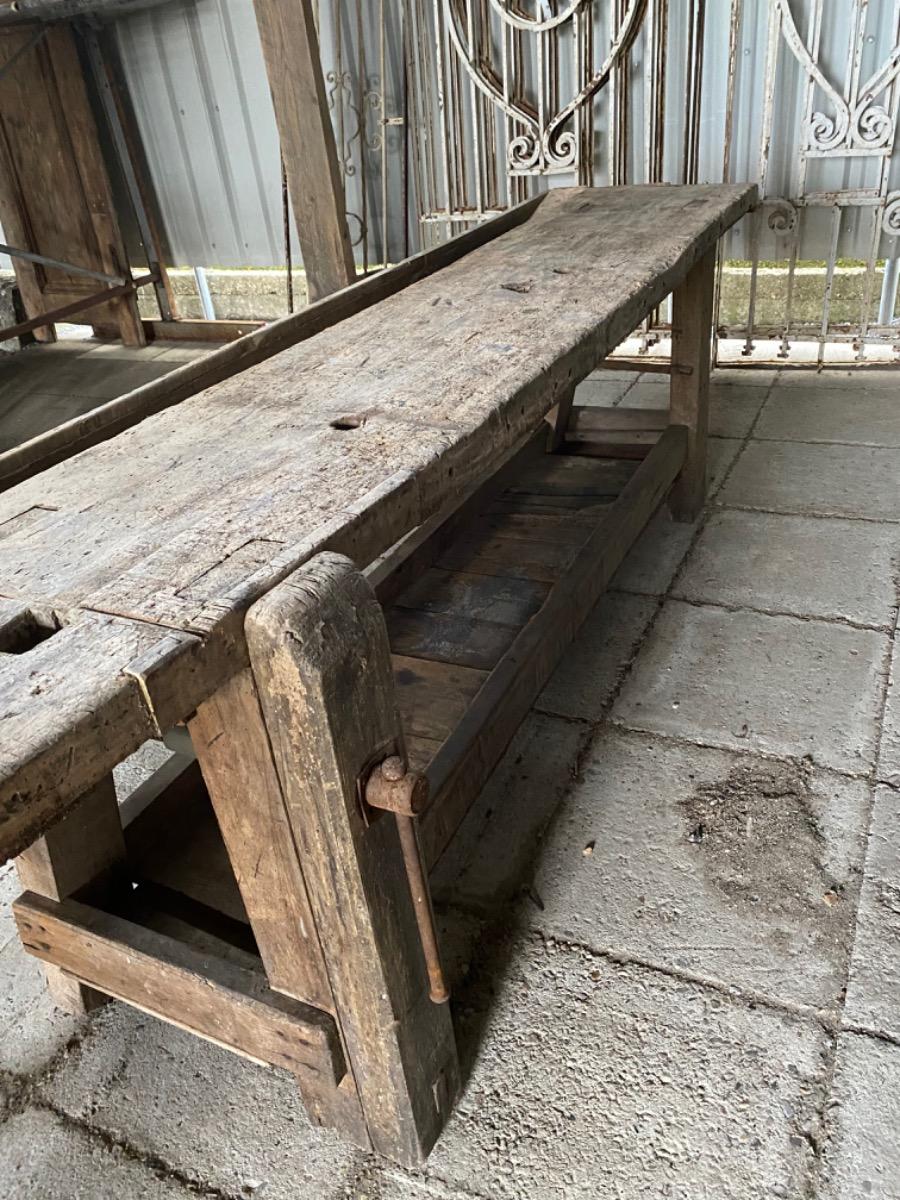 Antique workbench