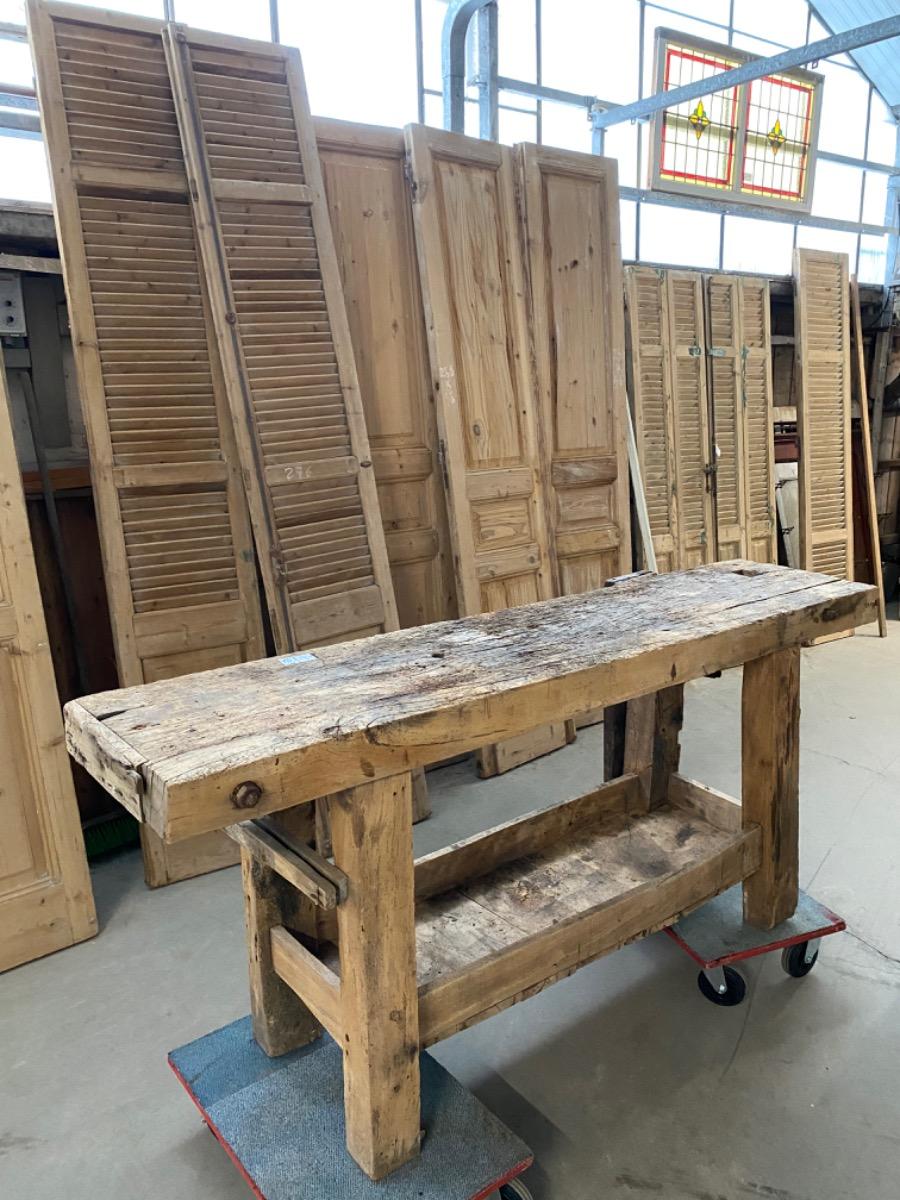 Antique workbench