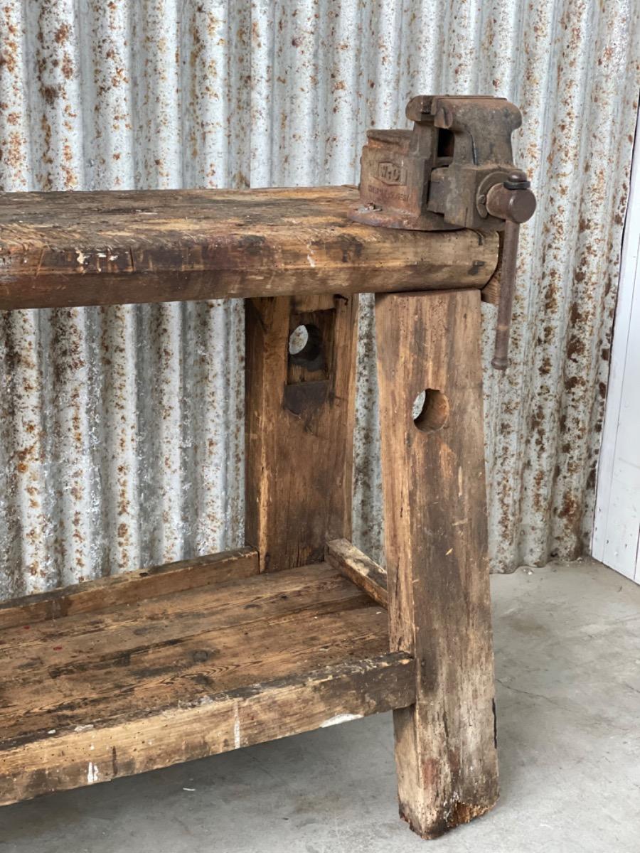 Antique workbench