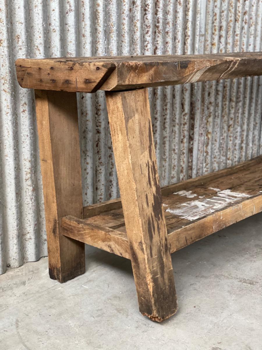 Antique workbench