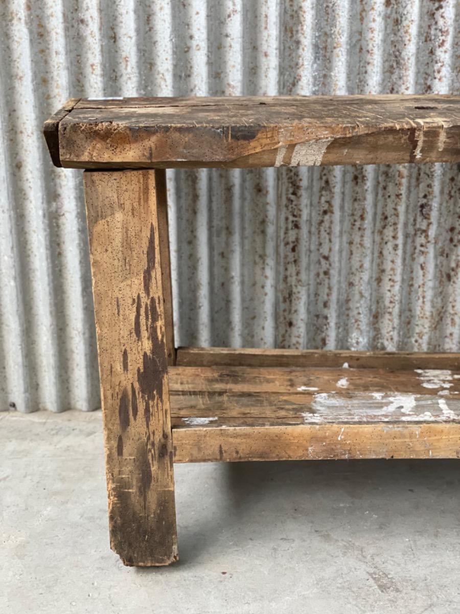 Antique workbench