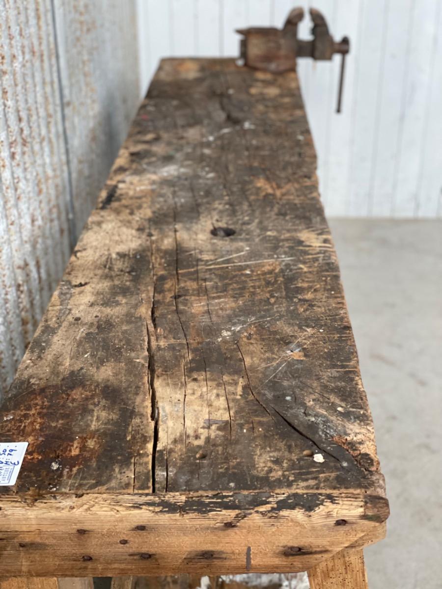 Antique workbench