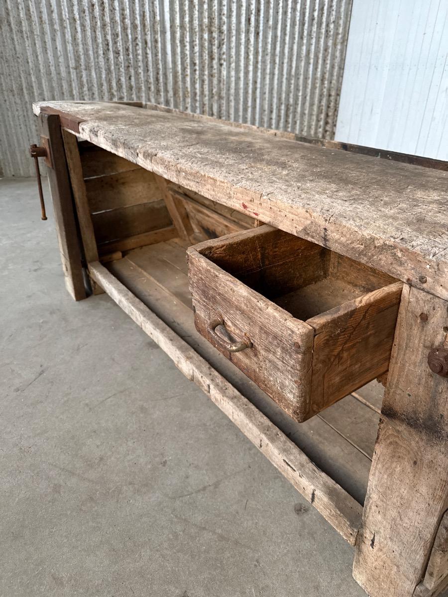 Antique Working bench wood