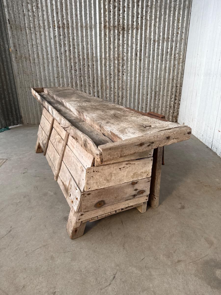 Antique Working bench wood