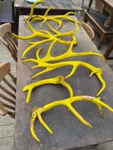 Antique style Antique yellow antlers