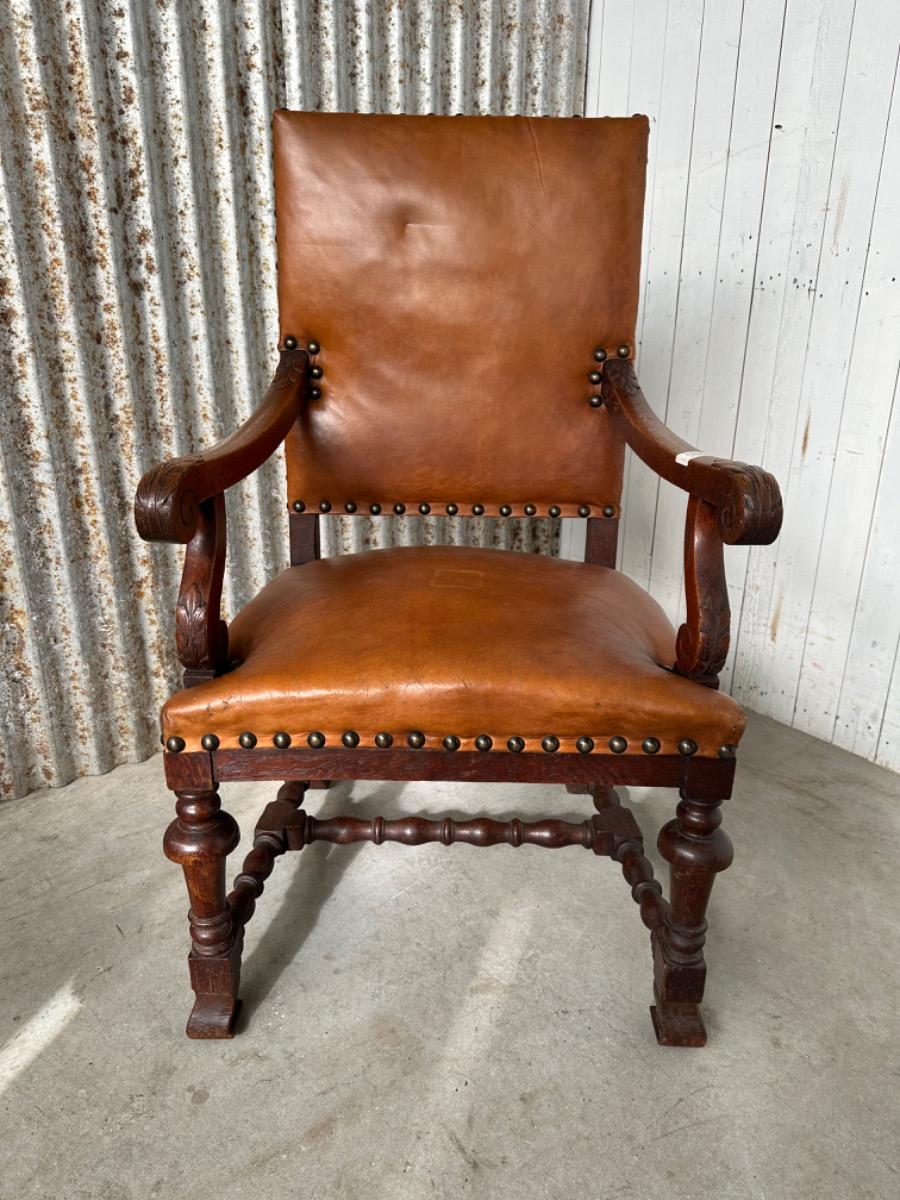 Armchaire leather
