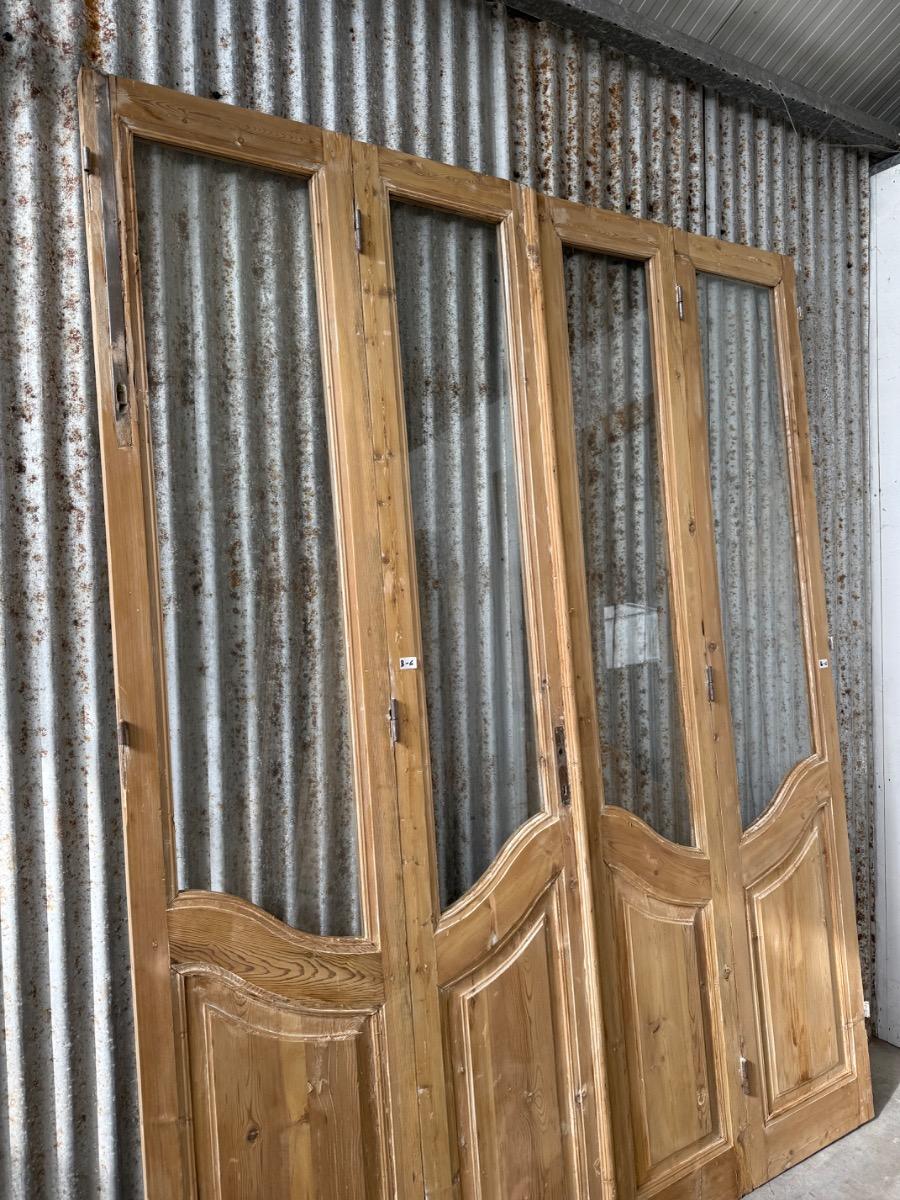 Art deco Antique 4-panel doors art deco