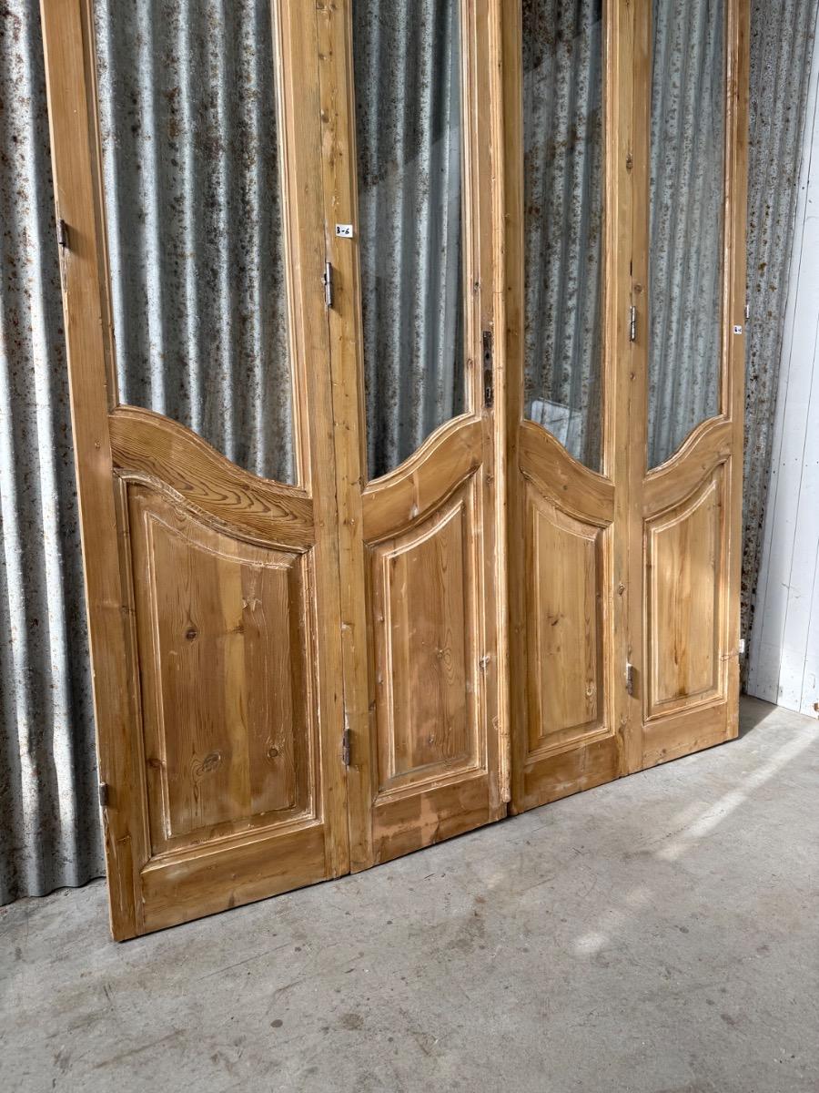 Art deco Antique 4-panel doors art deco