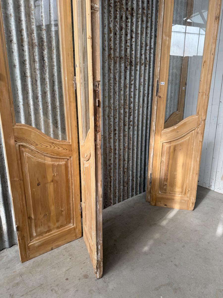 Art deco Antique 4-panel doors art deco