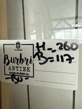 Set deuren met glas art deco Art deco stijl in Hout en glas,