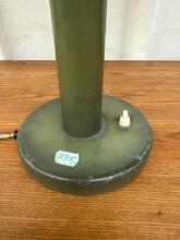 Bureau lamp groen Bauhaus stijl in metaal , Duitsland 1930