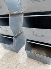 Industrial style Box in iron, Europe 20th Century