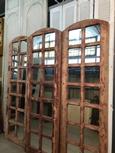 Brocante style Doors in Wood and glass