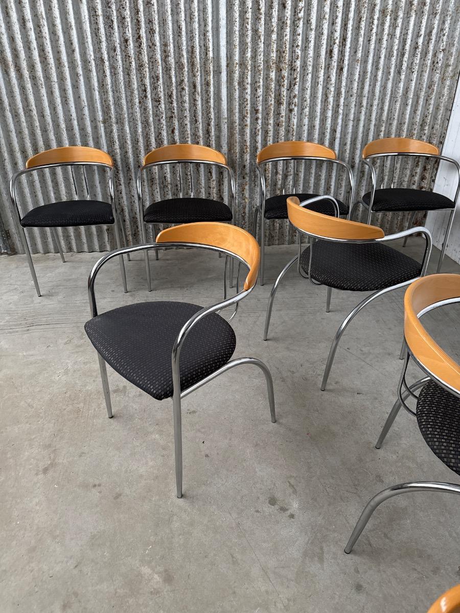 Design chairs set of 8