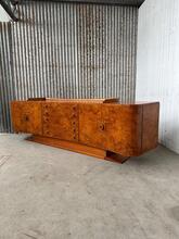 Wand kast Design stijl in hout,