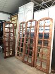 Spiegeldeuren Brocante stijl in Hout en glas,