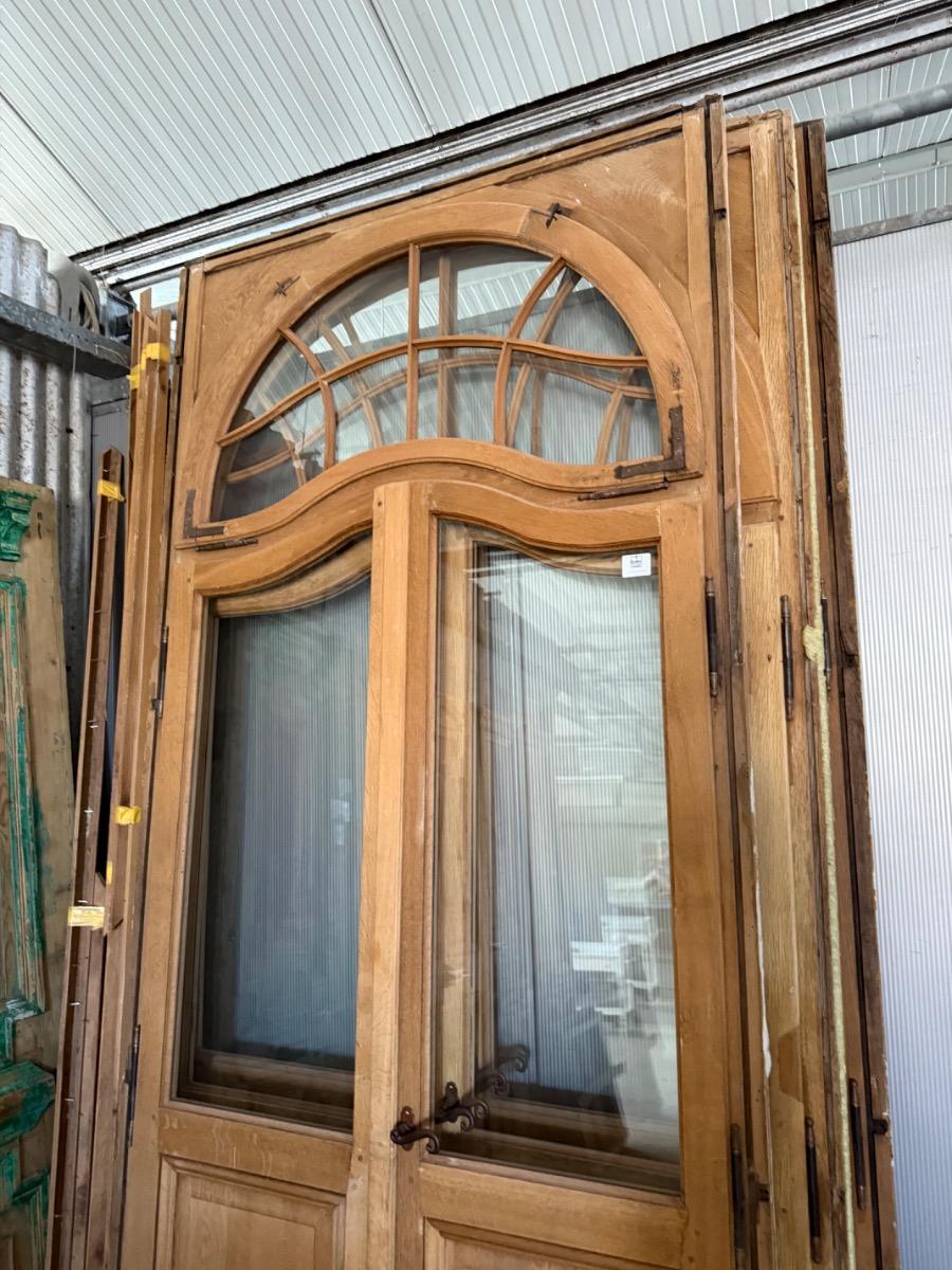Doors in frame