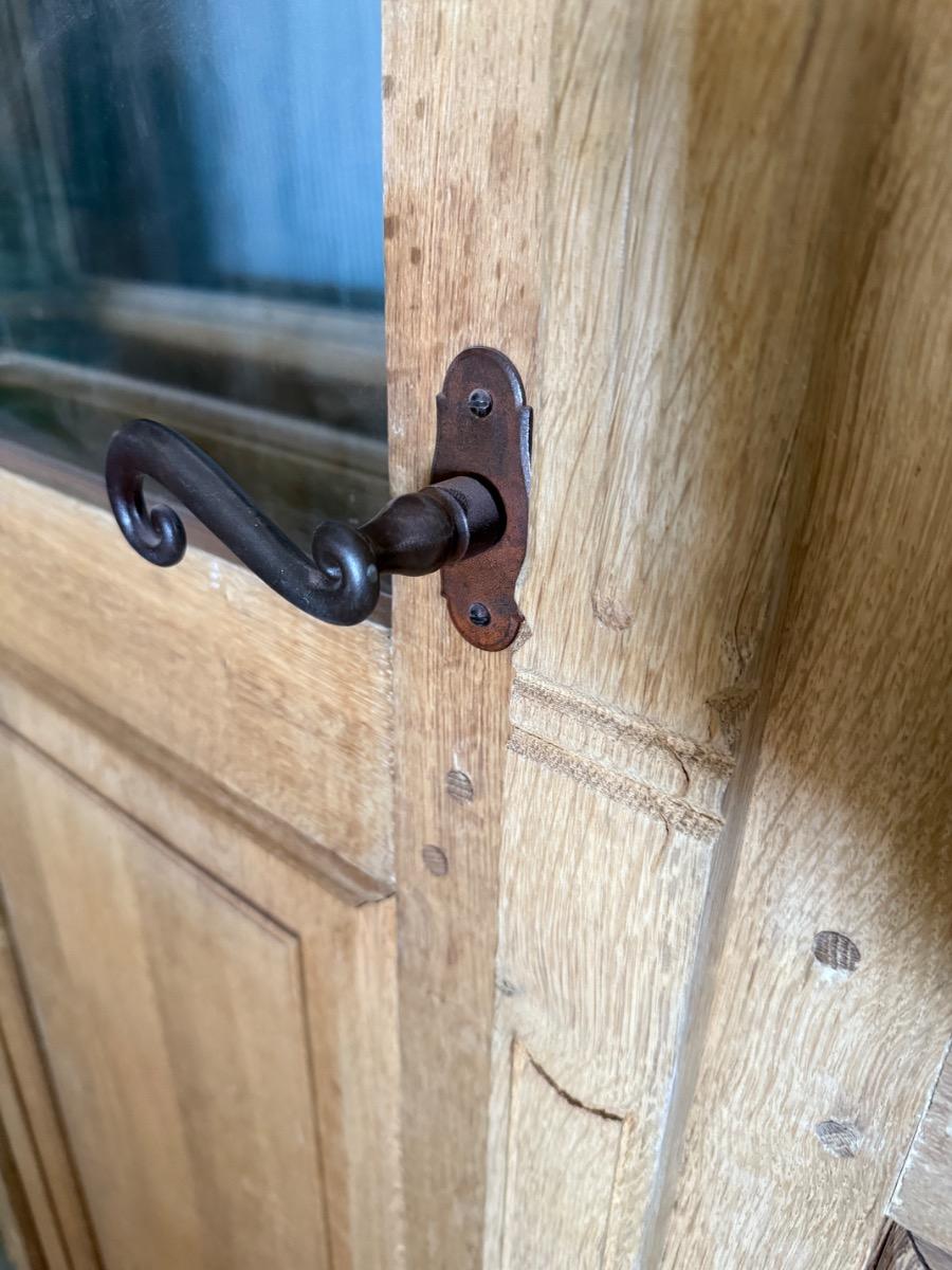 Doors in frame