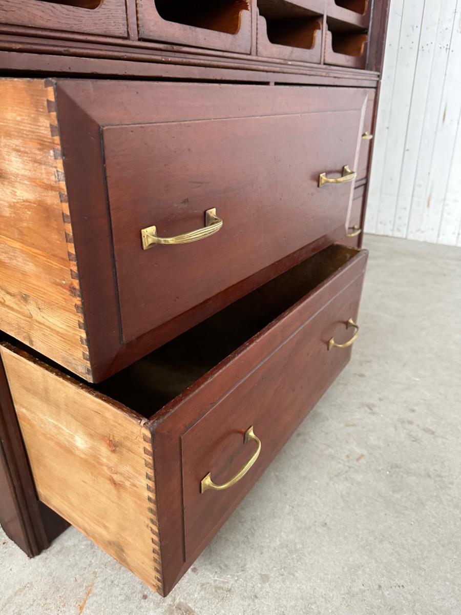 Haberdasher cabinet Antique cabinet