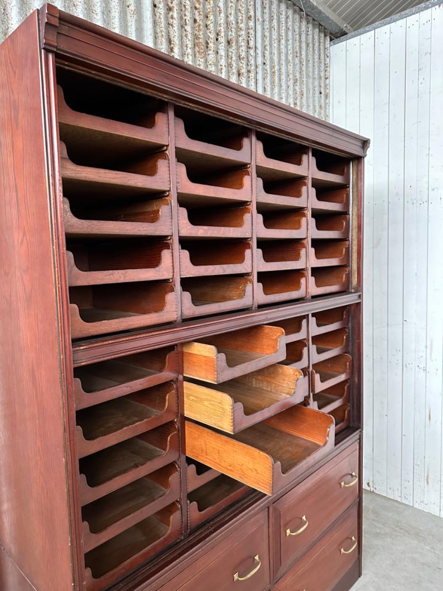 Haberdasher cabinet Antique cabinet